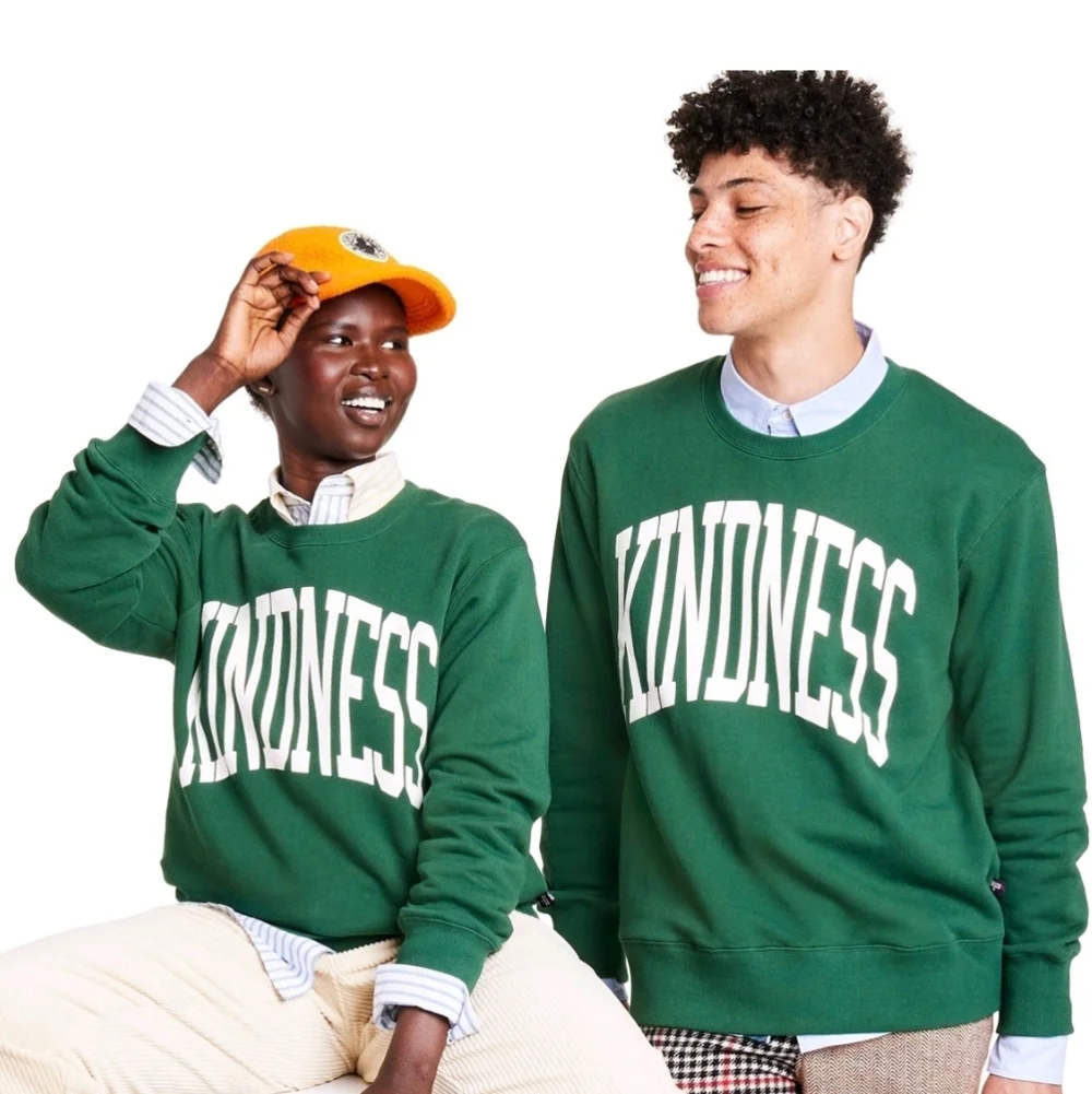 Rowing Blazers For Target Green Kindness Sweatshirt - Picture 5 of 10